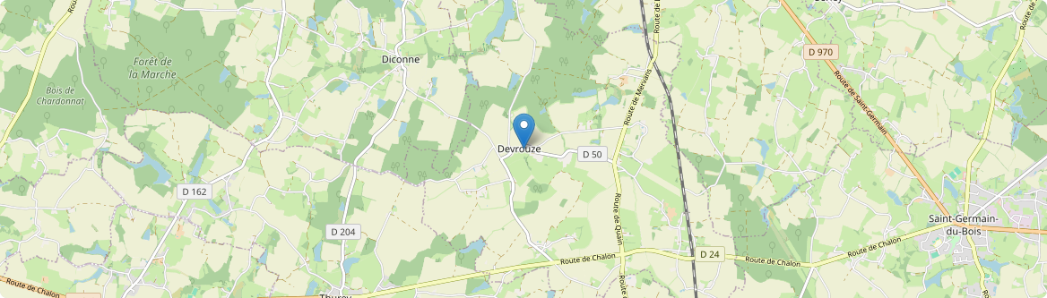 Devrouze - Carte