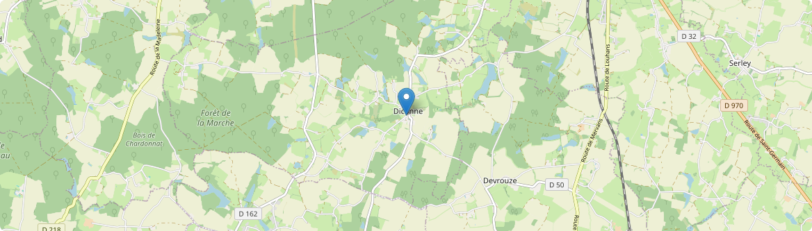 Diconne - Carte