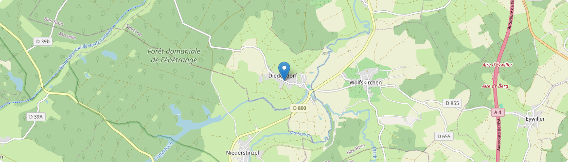 Diedendorf - Carte