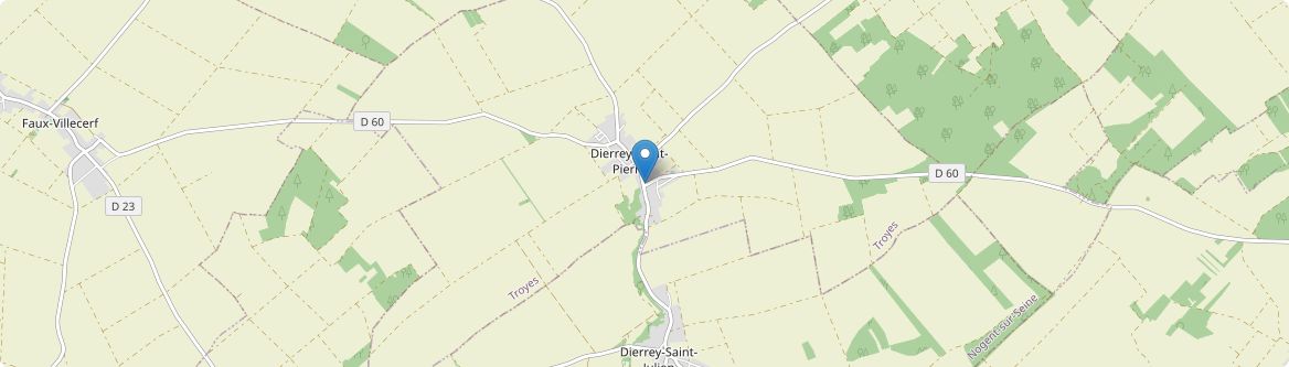 Dierrey-Saint-Pierre - Carte