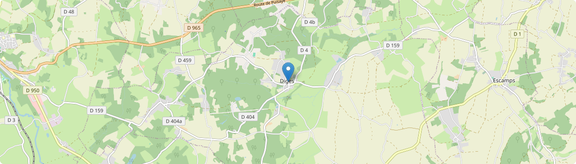 Diges - Carte