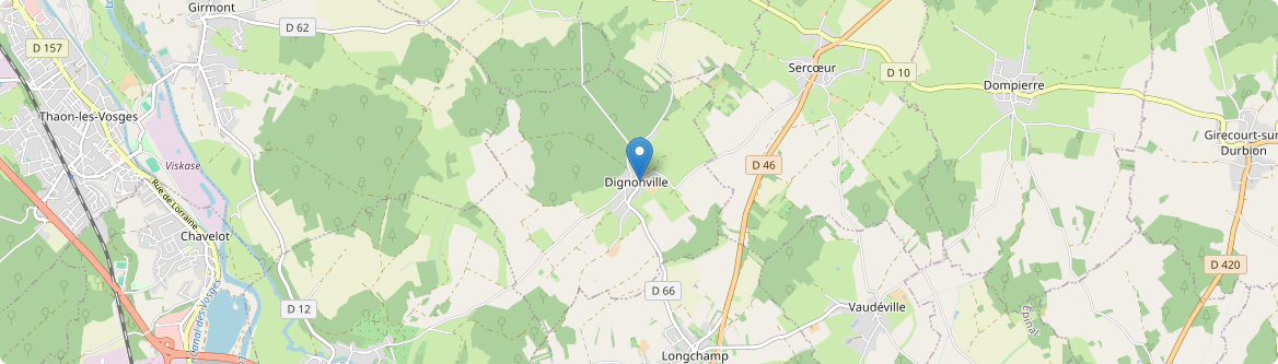 Dignonville - Carte