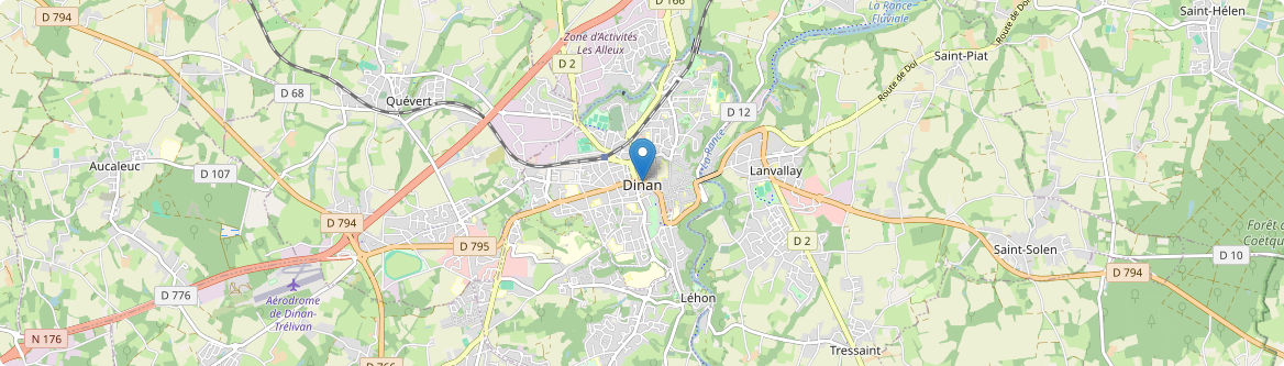 Dinan - Carte