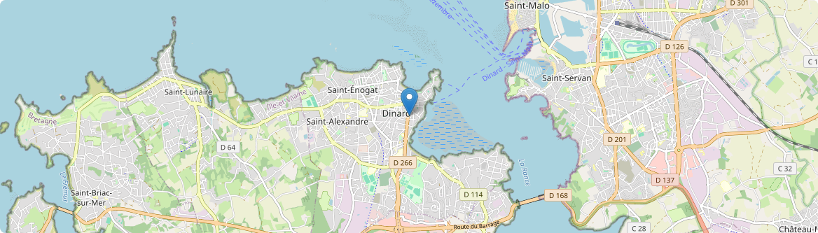Dinard - Carte