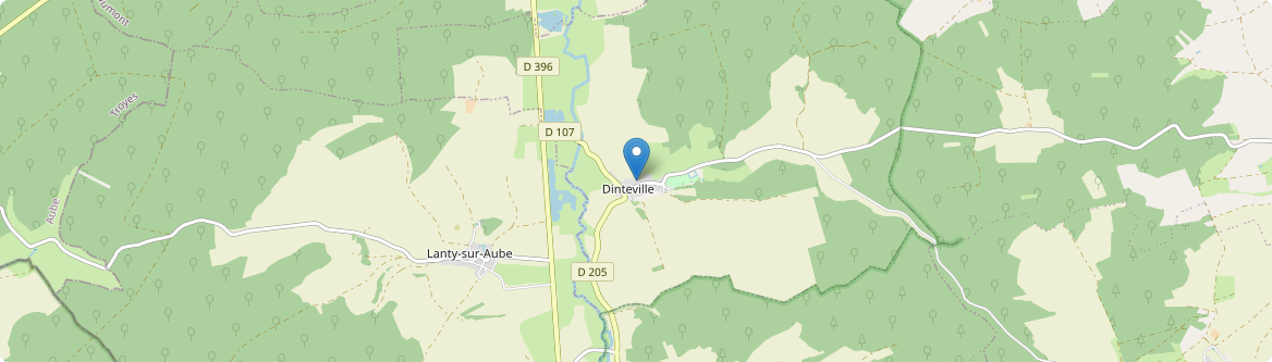 Dinteville - Carte