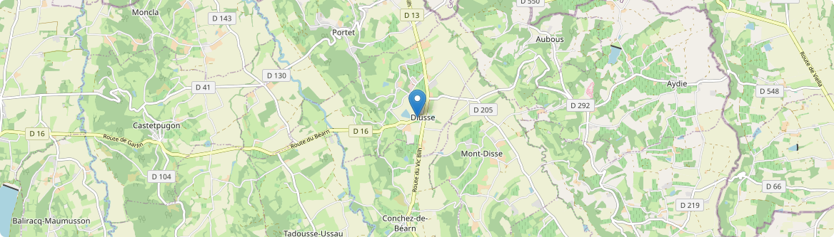 Diusse - Carte