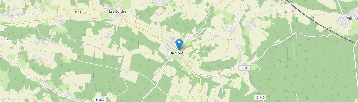 Dixmont - Carte