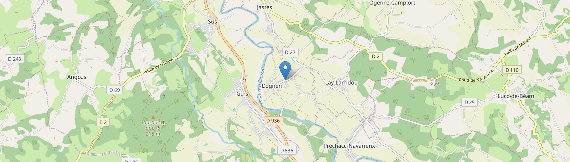 Dognen - Carte