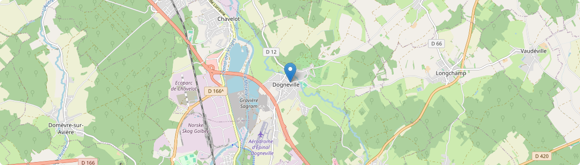 Dogneville - Carte
