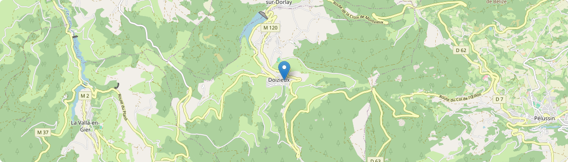 Doizieux - Carte