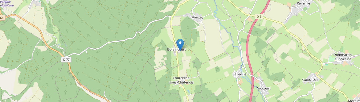 Dolaincourt - Carte