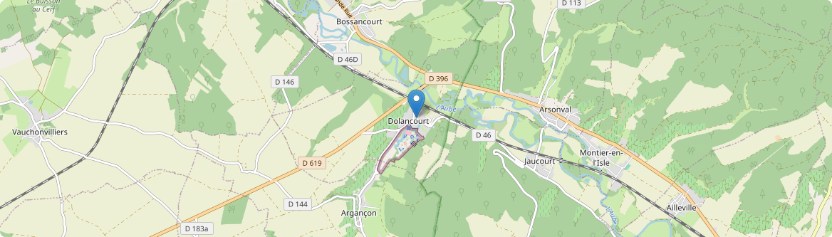 Dolancourt - Carte