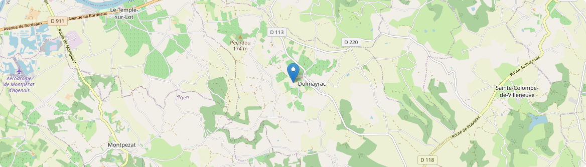 Dolmayrac - Carte
