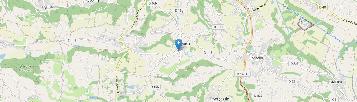 Dolomieu - Carte