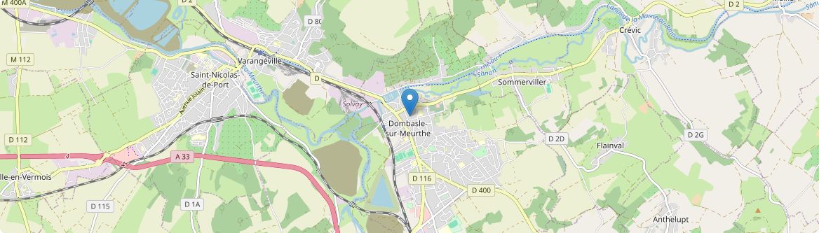 Dombasle-sur-Meurthe - Carte