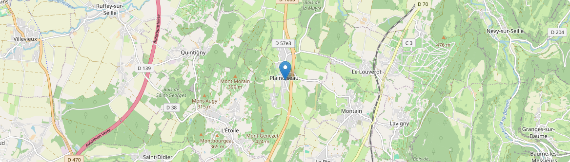 Domblans - Carte