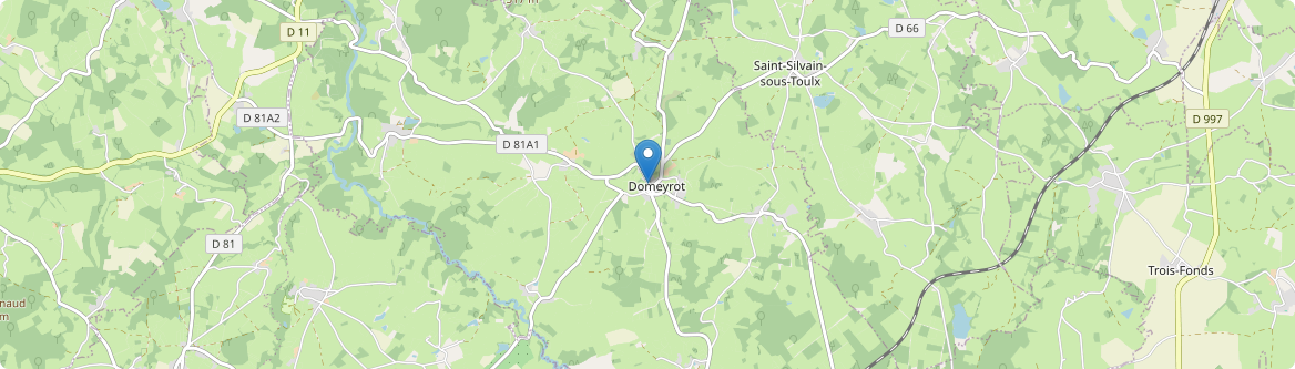 Domeyrot - Carte