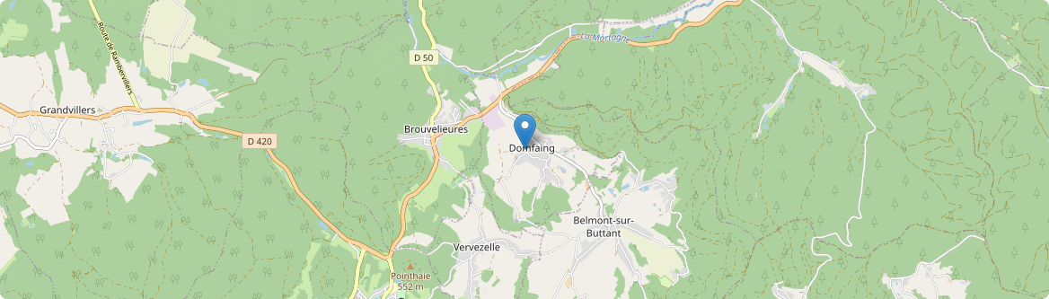 Domfaing - Carte