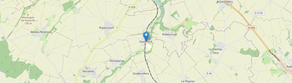 Domfront - Carte
