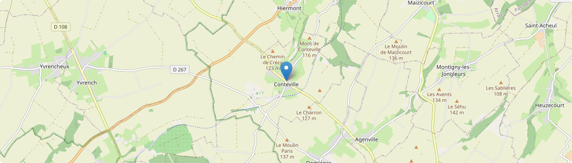 Domléger-Longvillers - Carte