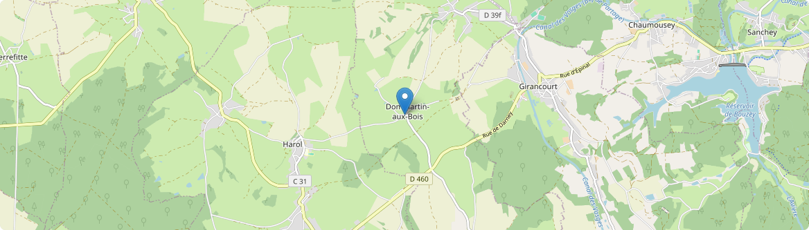 Dommartin-aux-Bois - Carte