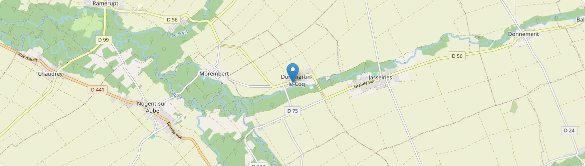 Dommartin-le-Coq - Carte