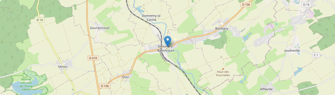 Dommary-Baroncourt - Carte