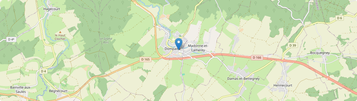 Dompaire - Carte