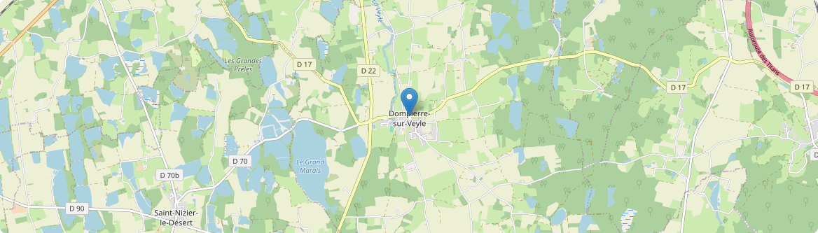 Dompierre-sur-Veyle - Carte