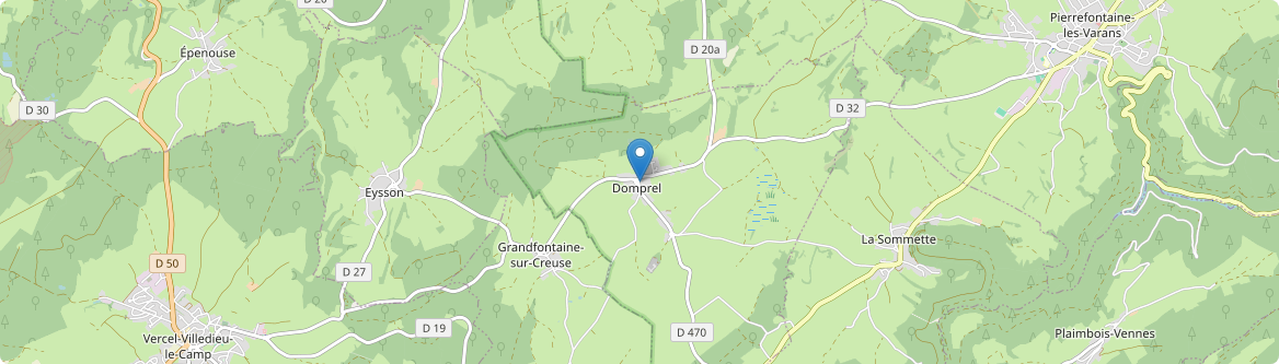 Domprel - Carte