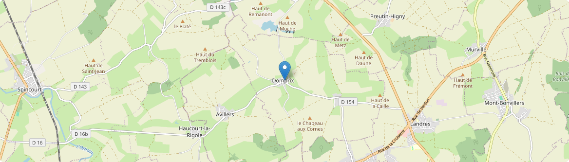 Domprix - Carte