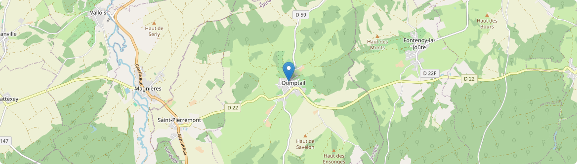 Domptail - Carte