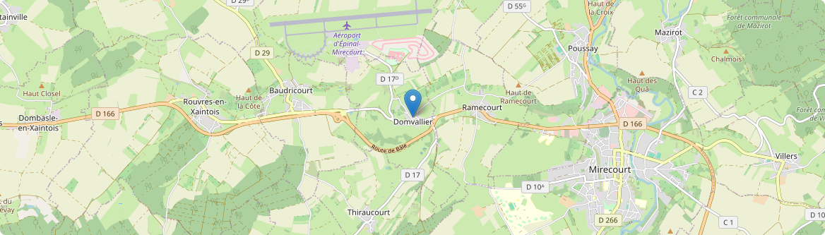 Domvallier - Carte