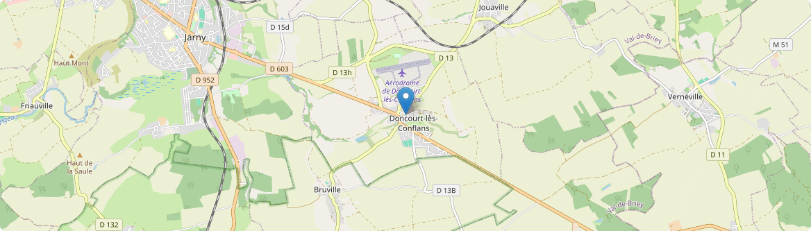 Doncourt-lès-Conflans - Carte