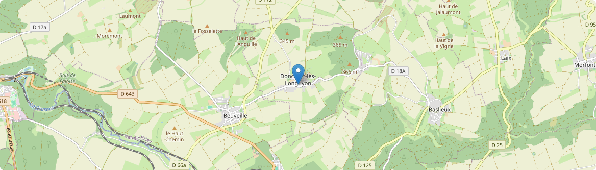 Doncourt-lès-Longuyon - Carte