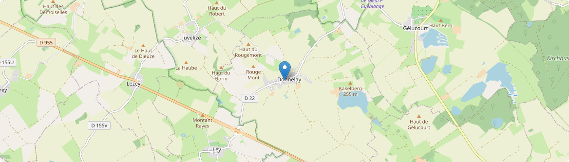 Donnelay - Carte