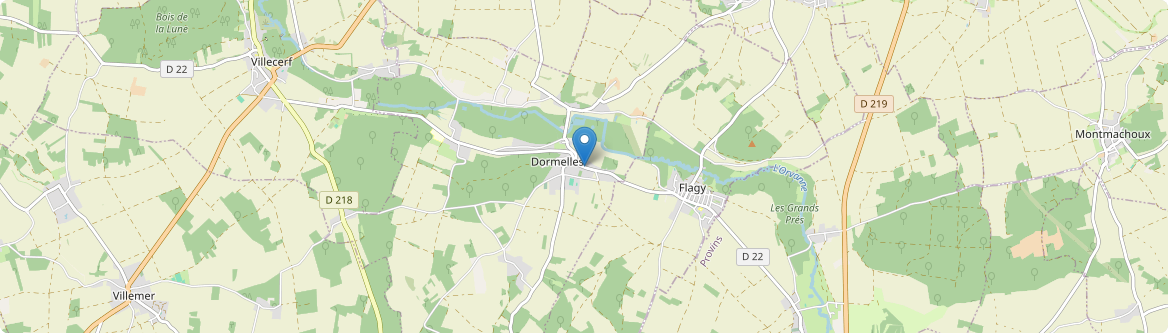Dormelles - Carte