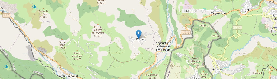 Dorres - Carte
