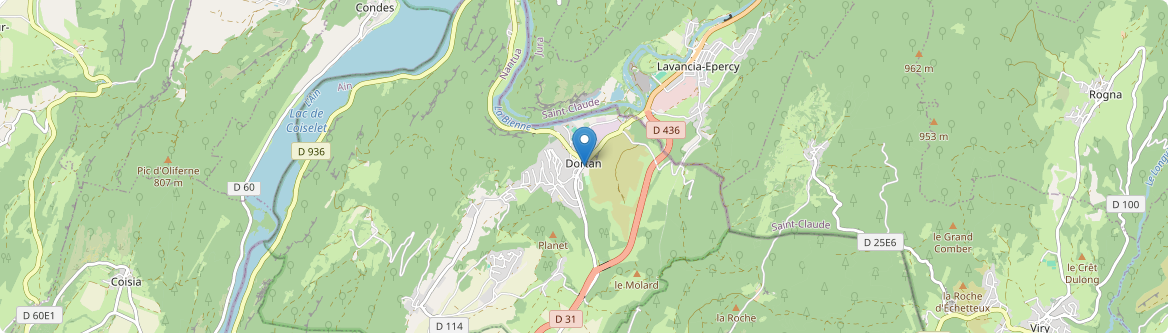 Dortan - Carte