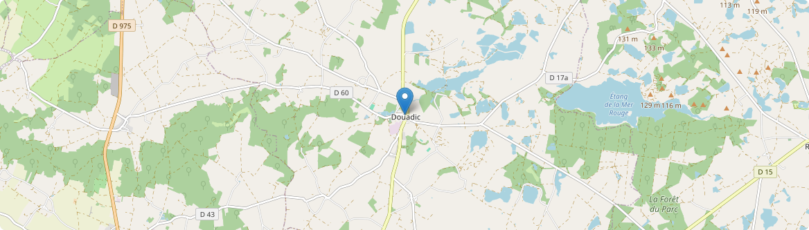 Douadic - Carte