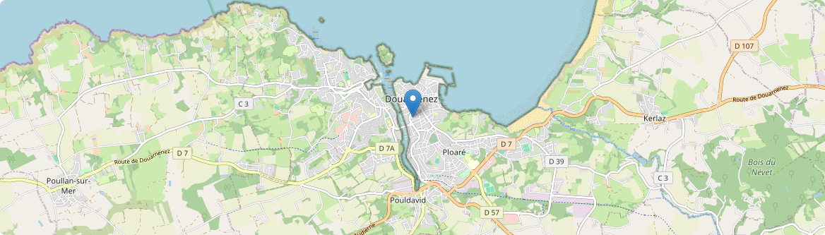 Douarnenez - Carte