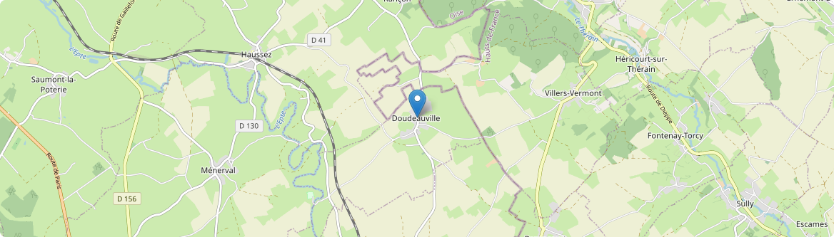 Doudeauville - Carte