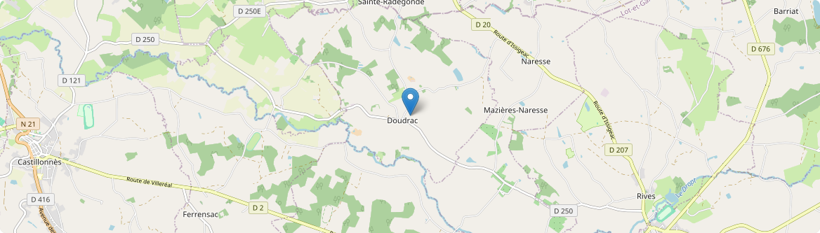 Doudrac - Carte