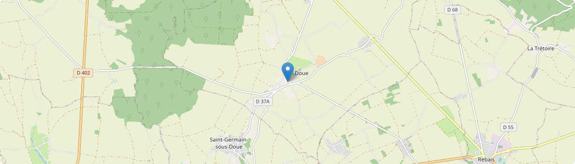Doue - Carte