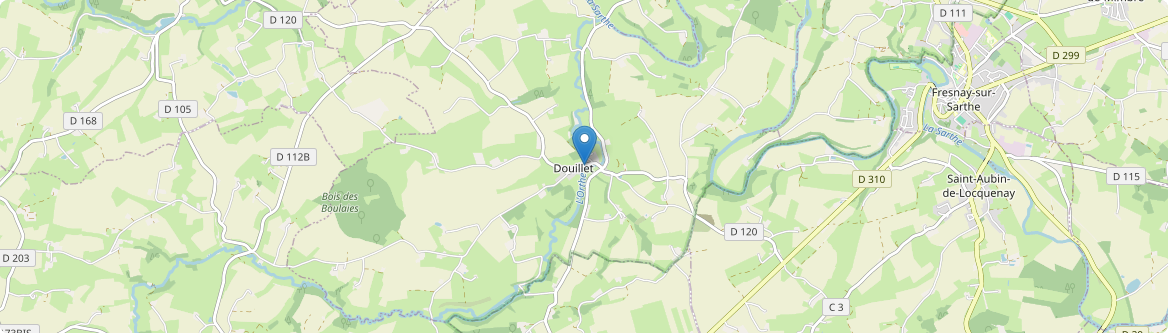 Douillet - Carte