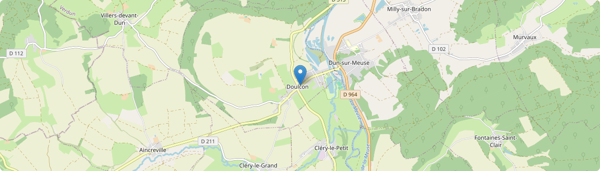 Doulcon - Carte