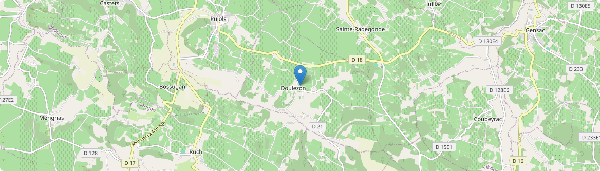 Doulezon - Carte