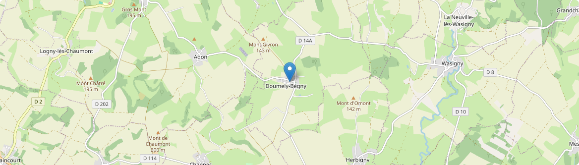 Doumely-Bégny - Carte