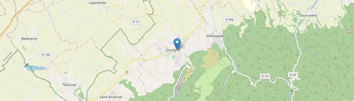 Dourgne - Carte