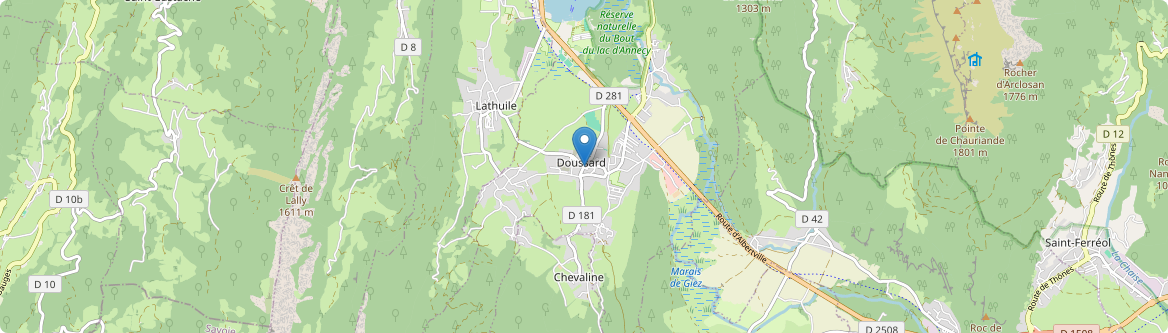 Doussard - Carte